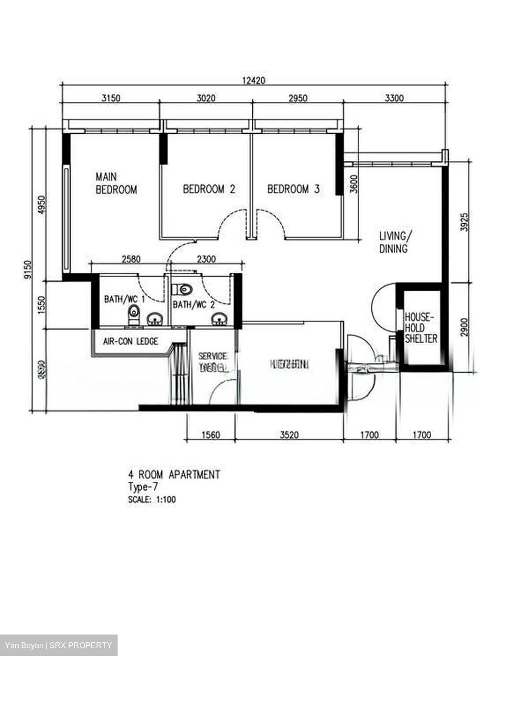 Blk 506B Angsana Breeze @ Yishun (Yishun), HDB 4 Rooms #578710731